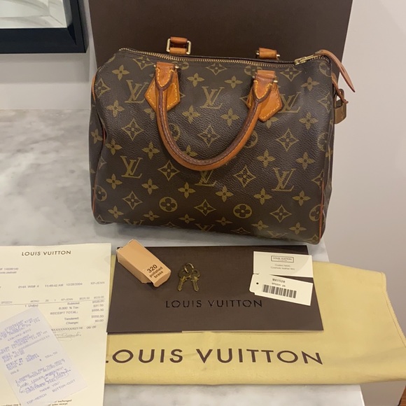 Louis Vuitton Handbags - ❌SOLD❌ AUTHENTIC Louis Vuitton LV Monogram Canvas Speedy 25 Handbag Bag Vintage